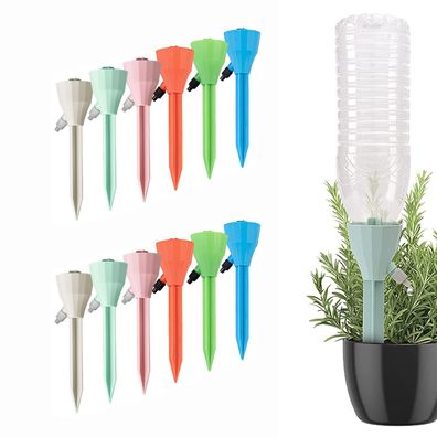 LIRDUX Bewässerungssystem 7 Stéck automatisch einstellbar fér Topfpflanzen