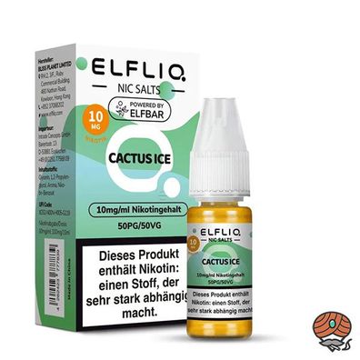 ELFLIQ by ELFBAR Cactus Ice * 10mg/ml* Nikotinsalz, 10ml Liquid