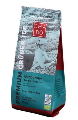 3x Cha Dô Premium Pinhead Gunpowder WFTO 100g