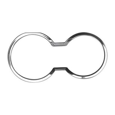 Getränkehalter Rahmen Cupholder für Kia Sportage 2010-2015 Edelstahl Chrom 1tlg