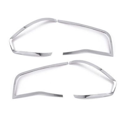 Rücklicht Leisten Heckleuchte für Renault Koleos 2007-2015 Chrom ABS Silber 4tlg