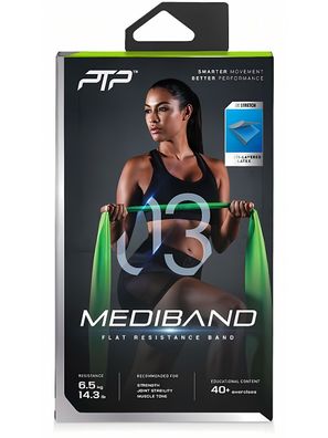 PTP Fitnessband Mediband Flat Resistance Band