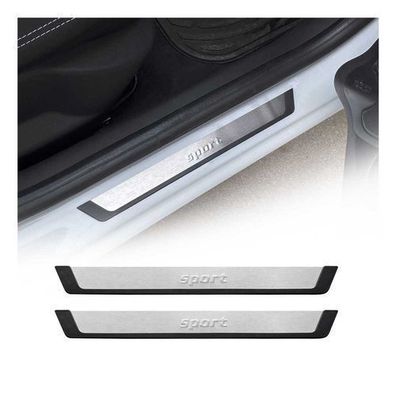 Einstiegsleisten Sport für BMW 1er 2er 3er 5er 6er 7er Chrom Gebürstet 2x