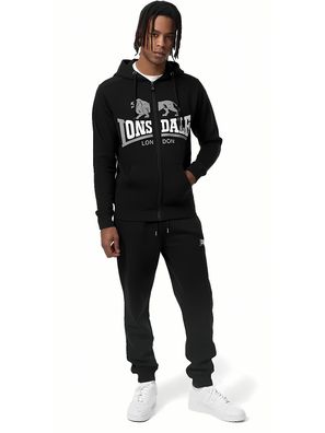 Lonsdale Trainingsanzug Yetlington Trainingsanzug mit Kapuze normale Passform