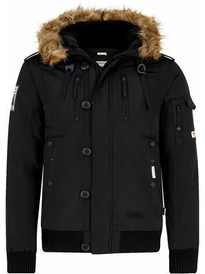 Lonsdale Winterjacke Jarreth Winterjacke mit Kapuze normale Passform