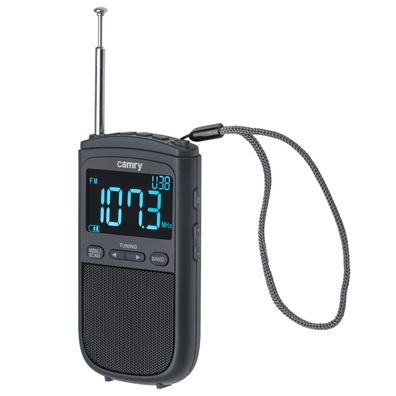 Camry CR 1905 Tragbares Radio mit LCD-Anzeige, Alarmfunktion und Sleep-Timer