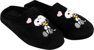 United Labels The Peanuts Hausschuhe für Damen Snoopy Design Puschen Slipper Panto