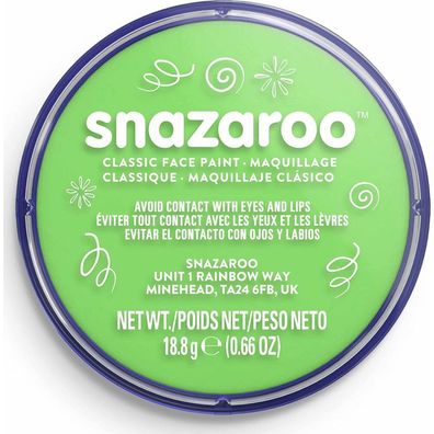 Snazaroo Gesichtsfarbe Lime Green 18ml