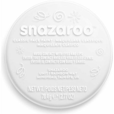 Snazaroo Gesichtsfarbe Weiß 75ml