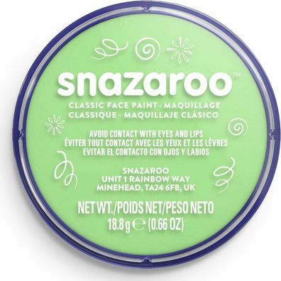 Snazaroo Gesichtsfarbe Hellgrün ( lassgrün) 18ml