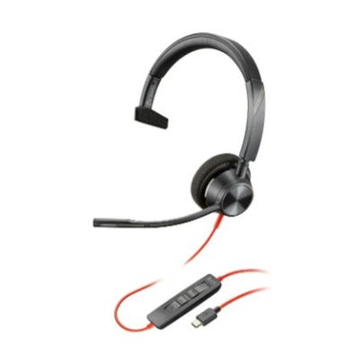 Poly Blackwire 3310 Monaural UC USB-C