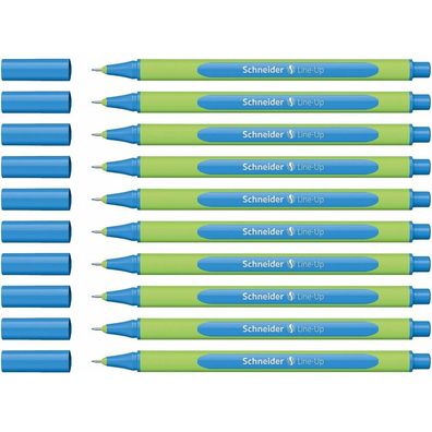 10 Schneider Line-Up Fineliner schwarz 0,4 mm