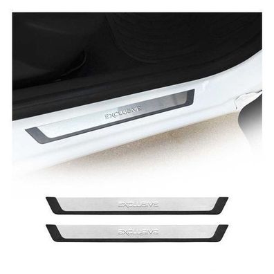 Einstiegsleisten Türschweller für VW T-Cross T-Roc Amarok Chrom Gebürstet 2x