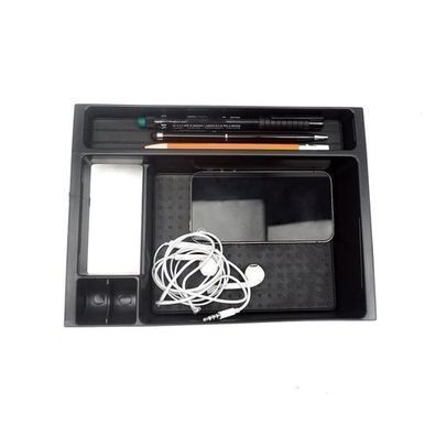 Armauflage Ablagebox Zentrale Storage-Box für Mazda CX-5 2013-2014 ABS Schwarz