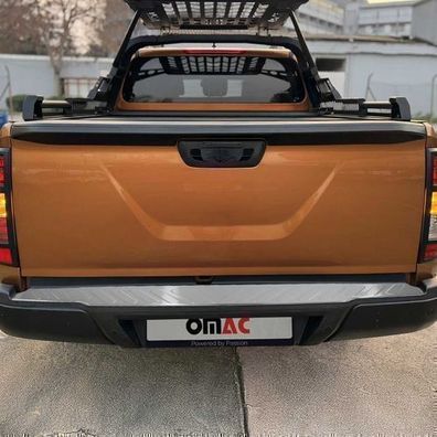 Ladekantenschutz Stoßstangenschutz für Nissan Navara 2016-2025 Chrom Gebürstet