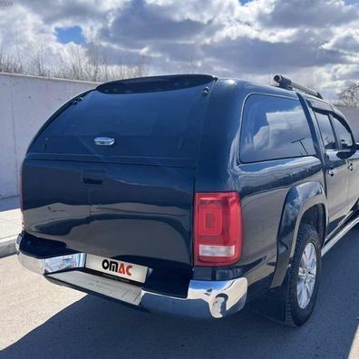 OMAC Ladekantenschutz Stoßstange für VW Amarok 2010-2025 Edelstahl Silber 1tlg