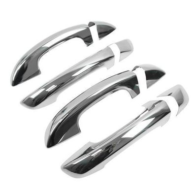 Türgriff Blende Türgriffkappen für VW Golf VI 2010-14 4-Tür Edelstahl Silber 8x