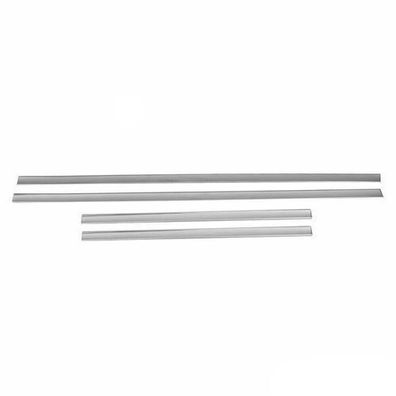 Türschutz Türleiste Seitentürleiste für Seat Leon 2006-2012 Edelstahl Silber 4x