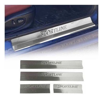 Einstiegsleisten Türschweller für BMW 3er Z3 E36 1990-2000 Edelstahl Silber 4tlg