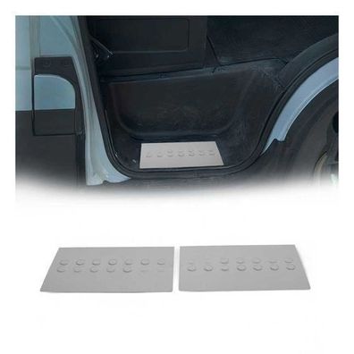 Einstiegsleisten Türschweller für Iveco Daily 2014-2025 Edelstahl Silber 2tlg