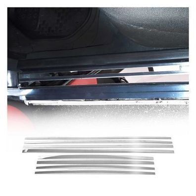Einstiegsleisten Türschweller für Mercedes W210 1995-2003 Edelstahl Silber 8tlg