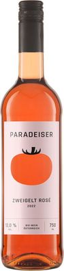6x Riegel Bioweine Paradeiser Zweigelt Rosé QW 0,75l