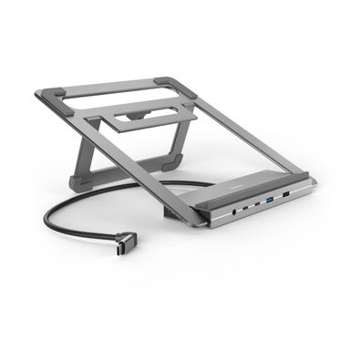 Hama Essential Line "Connect2Office Stand" - Dockingstation + Notebook-Halterung