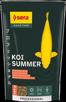 Sera Koi Professional Summer Sommerfutter 500g - Koifutter Futter Koi Teich