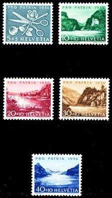 Schweiz PRO PATRIA Nr 627-631 postfrisch X4C9AAA