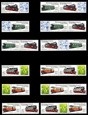 DDR Zusammendruck Nr WZd576-WZd587 postfrisch X5A8732