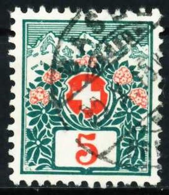 Schweiz PORTO Nr 31a zentrisch gestempelt X636956