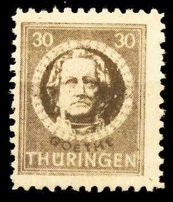 SBZ Thüringen Nr 99AYaz1 postfrisch X667C6A
