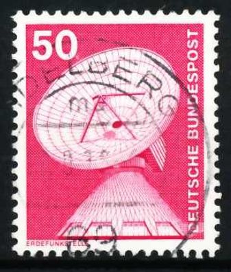 BRD DS Industrie u. Technik Nr 851 zentrisch gestempelt X66C752