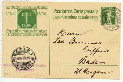 Schweiz Nr P48II Gebraucht Postkarte X6B6BAE