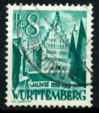FZ Württemberg 2. Ausgabe Spezialisiert Nr 16yI X6DBA26
