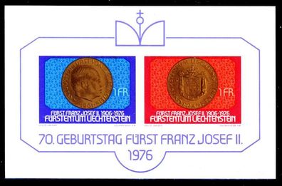Liechtenstein BLOCK Kleinbogen Block 10 postfrisch S5450D6