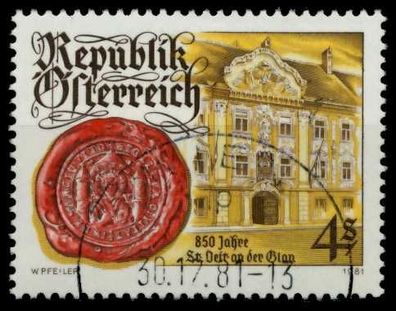 Österreich 1981 Nr 1675 zentrisch gestempelt X7F3336