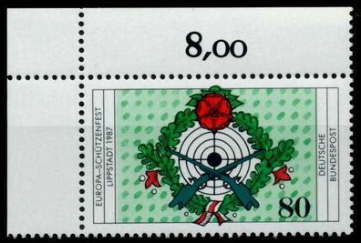 BRD 1987 Nr 1330 postfrisch ECKE-OLI X8F795E