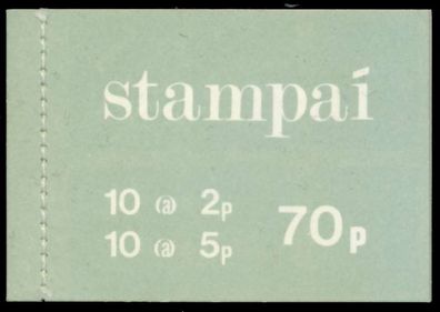 IRLAND Markenheft Nr MH 4 postfrisch X919F2A