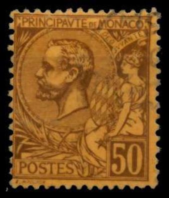 MONACO 1891 Nr 18b gestempelt X91E84E