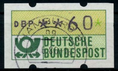 BRD ATM 1981 Nr 1-1-060 gestempelt X9700E6
