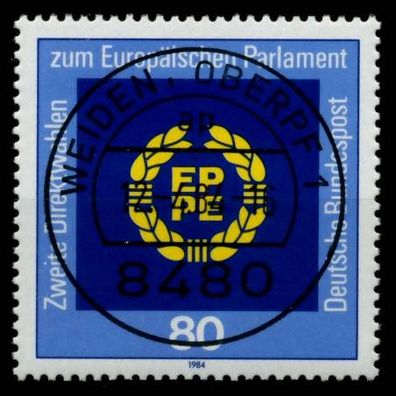 BRD BUND 1984 Nr 1209 zentrisch gestempelt X6A650A