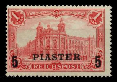 Deutsche Auslandspostämter TÜRKEI Nr 20II ungebraucht gep X700542