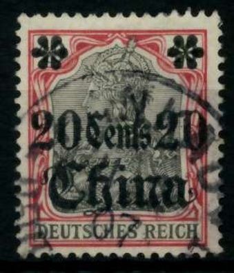 Deutsche Auslandspostämter CHINA Nr 32 gestempelt X705CFA