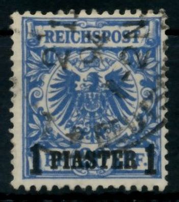 Deutsche Auslandspostämter TÜRKEI Nr 8b gestempelt gepr. X713ADE