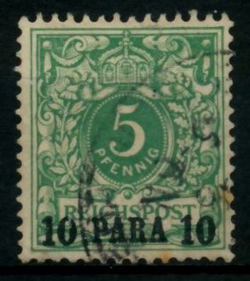 Deutsche Auslandspostämter TÜRKEI Nr 6c gestempelt gepr. X713BBE