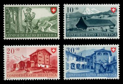 Schweiz PRO PATRIA Nr 508-511 postfrisch X73CEEE
