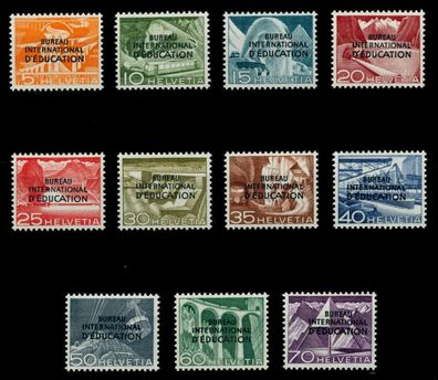 Schweiz-bie Nr 29-39 postfrisch X73F03A