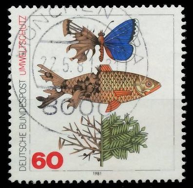BRD 1981 Nr 1087 zentrisch gestempelt X823D3E