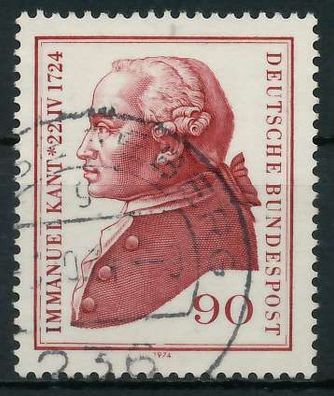 BRD BUND 1974 Nr 806n gestempelt X85031A
